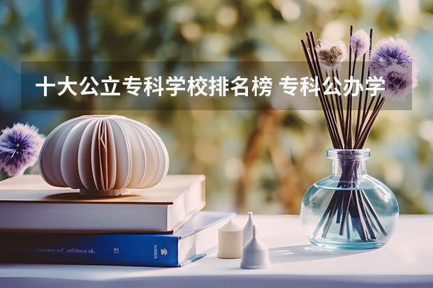 十大公立专科学校排名榜 专科公办学校排名最新排名