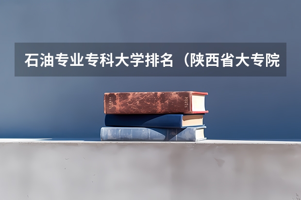 石油专业专科大学排名（陕西省大专院校排行榜公办学校）