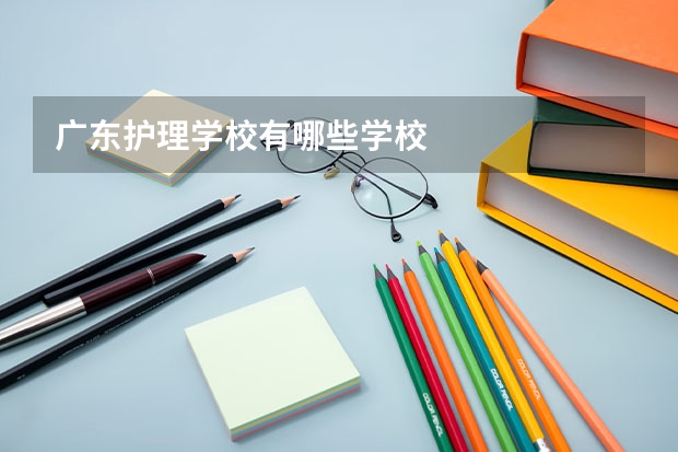 广东护理学校有哪些学校