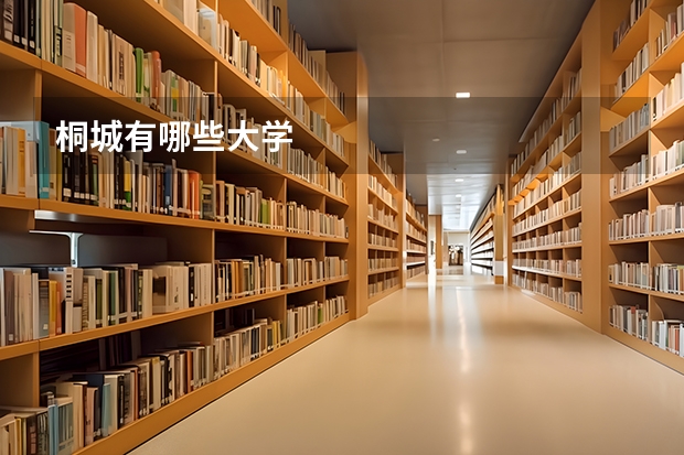 桐城有哪些大学