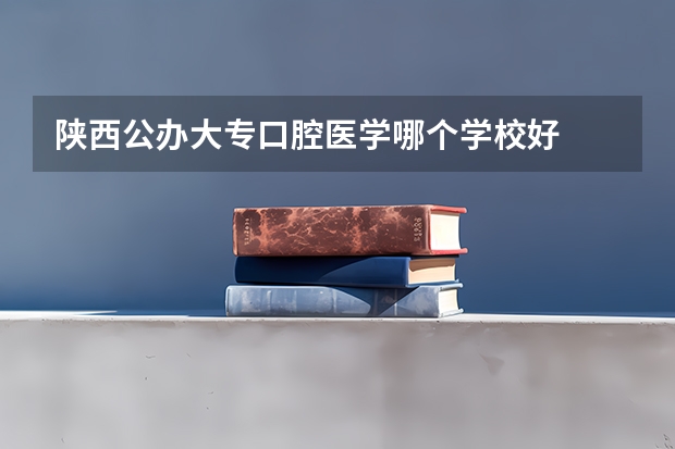 陕西公办大专口腔医学哪个学校好